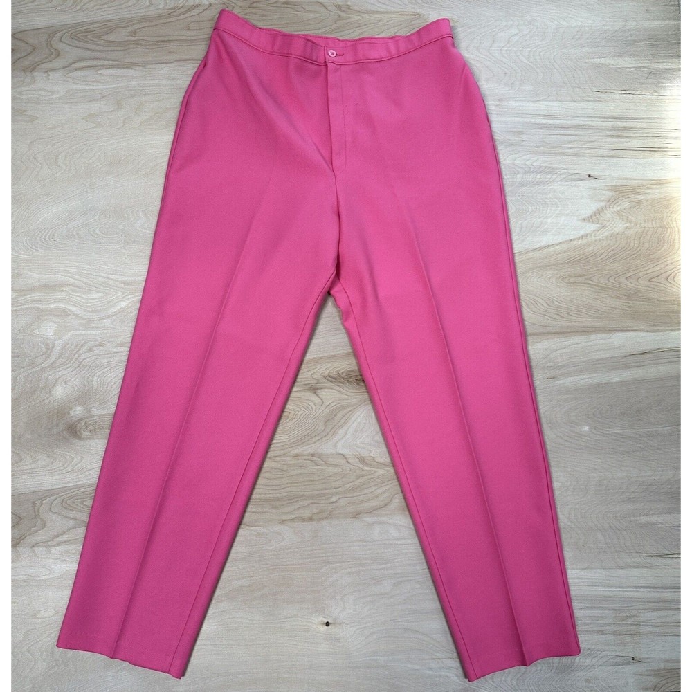 Vintage 80s Levi Strauss Bend Over Pants Womens 22W Bright Pink Mom High Rise